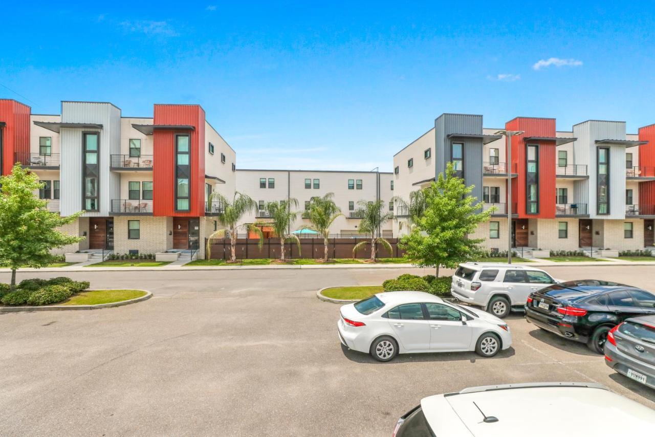 Modern 4Br Townhouse In Bienville Villas 뉴올리언스 외부 사진
